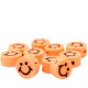 Katsuki kralen 10mm Smiley Orange